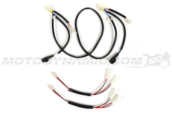 MotoDynamic SHS-HLY8R6 LED Projector Headlight Spare Wire Harness Kit Yamaha R6 2008-2016