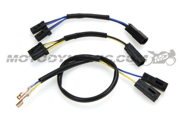 MotoDynamic Ducati Turn Signal Splitter Dual Hookup Harness - Pair WH-SPL-D02