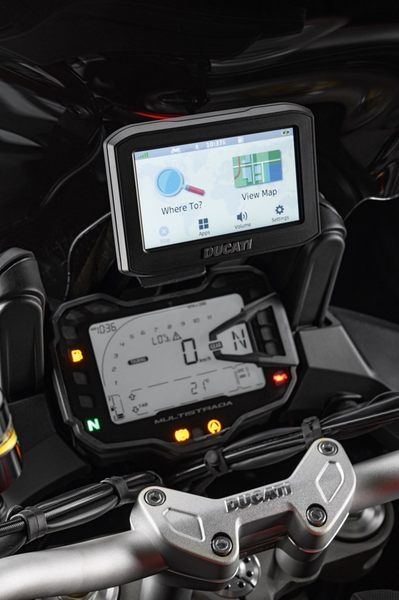 SCRAMBLER DUCATI MULTISTRADA V2 Ducati Zumo 396 satellite navigator