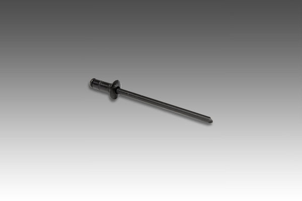 Aluminum Black Rivet For Muffler Name Badge 1/8 in. (sold each)