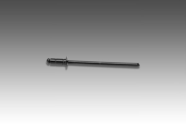 Aluminum Black Rivet For Muffler Name Badge 1/8 in. (sold each)