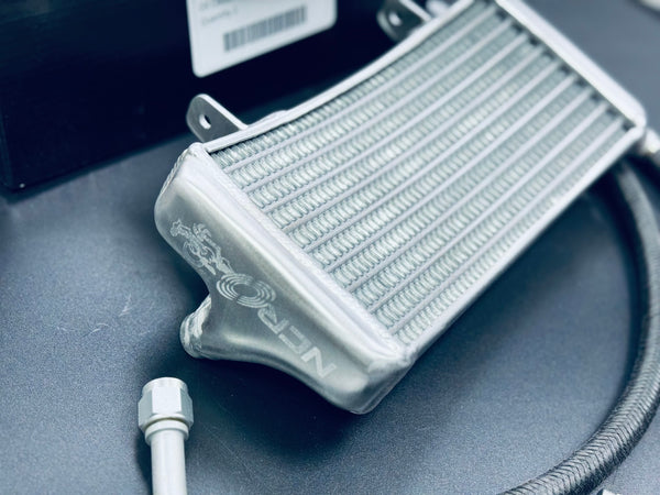 NCR.04.00.011 Silver Bigger Oil Cooler Kit actual product photo 1