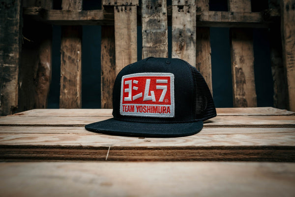 Team Snapback Trucker Hat Black
