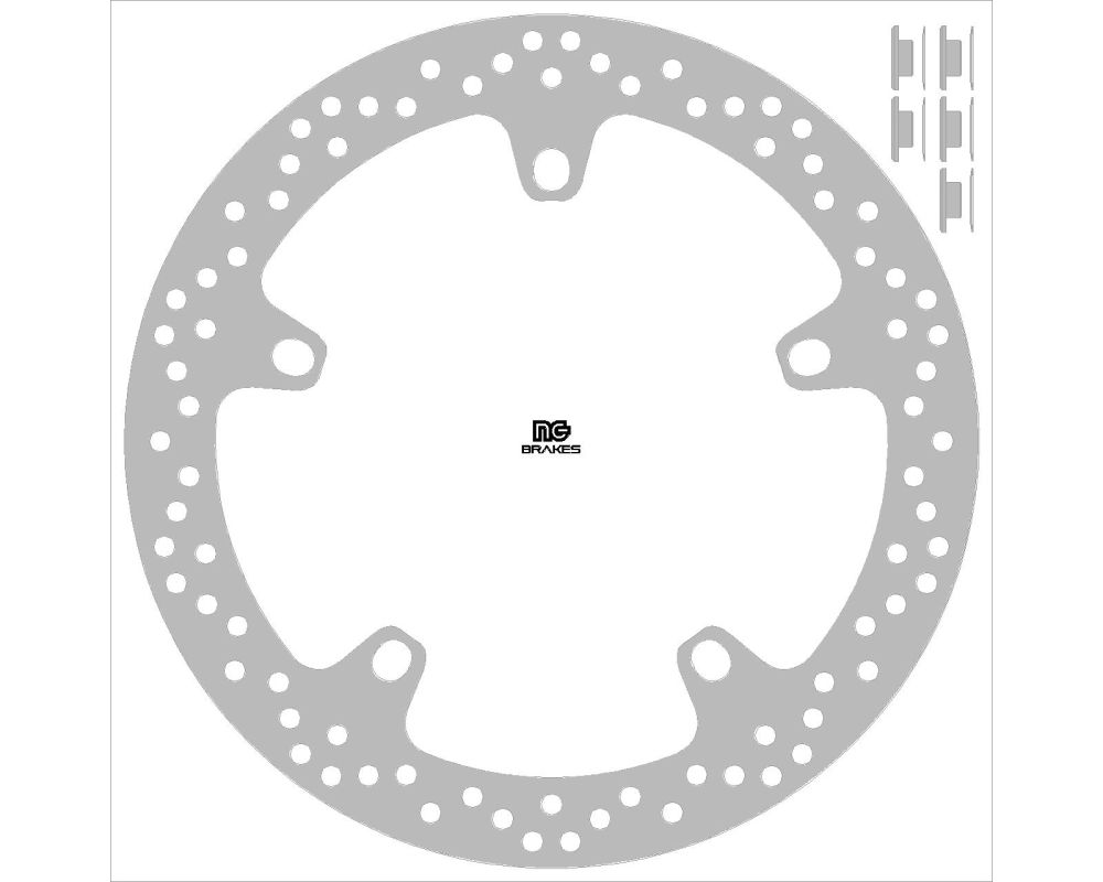 NG BRAKES NG2167 brake disc