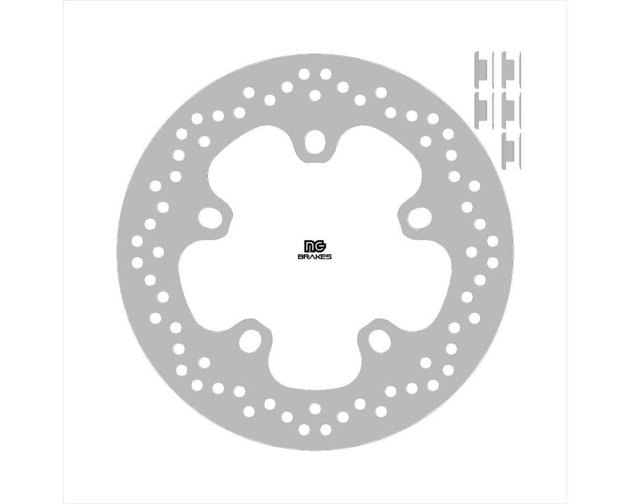 NG BRAKES NG2168 brake disc