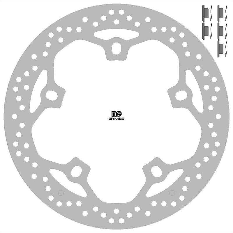 NG BRAKES NG2230 brake disc