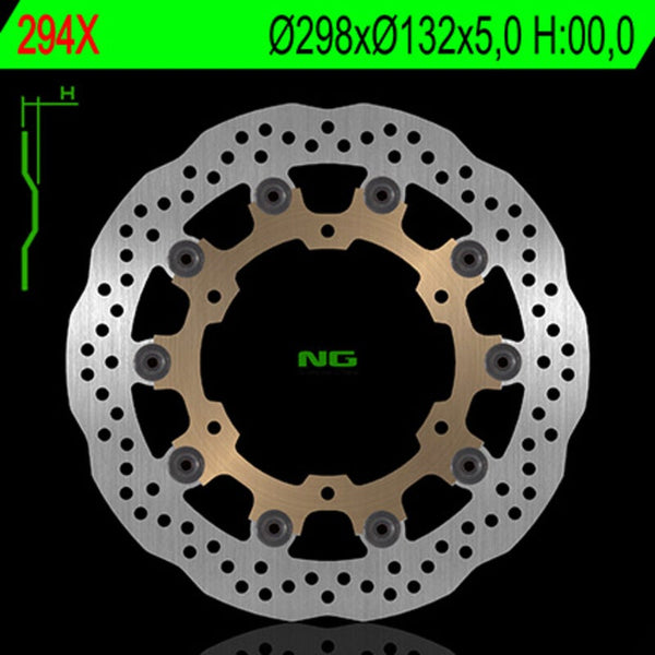 NG BRAKES NG294X brake disc