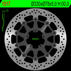 NG BRAKES NG1517 Front Brake Disc – ENERGICA EGO ABS