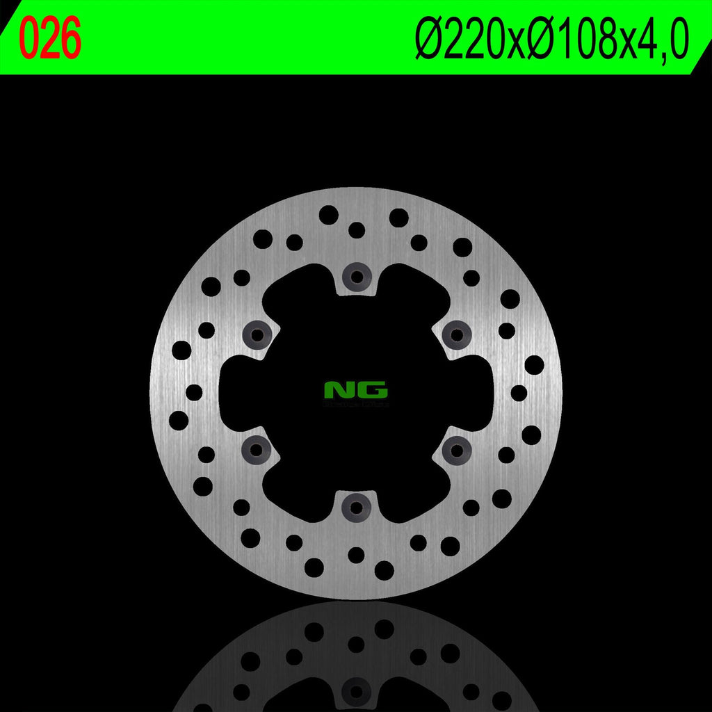 NG BRAKES NG026 brake disc