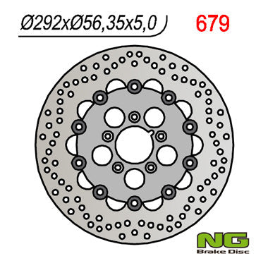 NG BRAKES NG679 brake disc