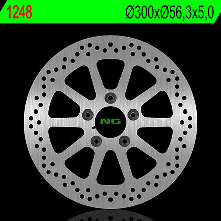 NG BRAKES NG1248 brake disc