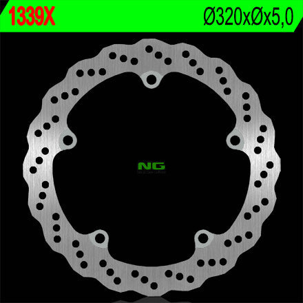 NG BRAKES NG1339X brake disc