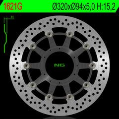 NG BRAKES NG1621G Front Brake Disc – HONDA CBR FIREBLADE