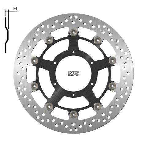 NG BRAKES NG1808G brake disc