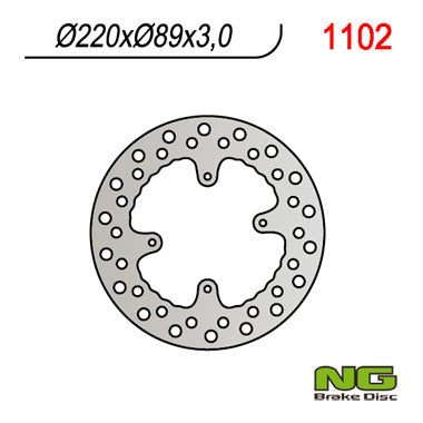 NG BRAKES NG1102 brake disc