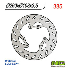 NG BRAKES NG385 Front Brake Disc – GAS GAS PAMPERA