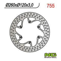 NG BRAKES NG755 Front Brake Disc – HUSABERG FC