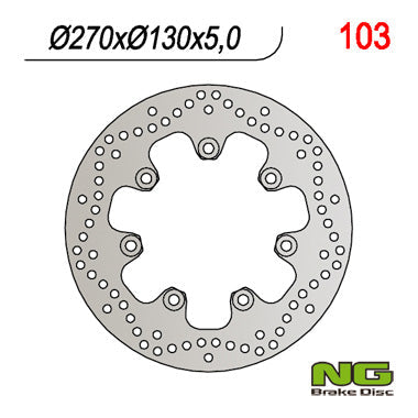 NG BRAKES NG103 brake disc