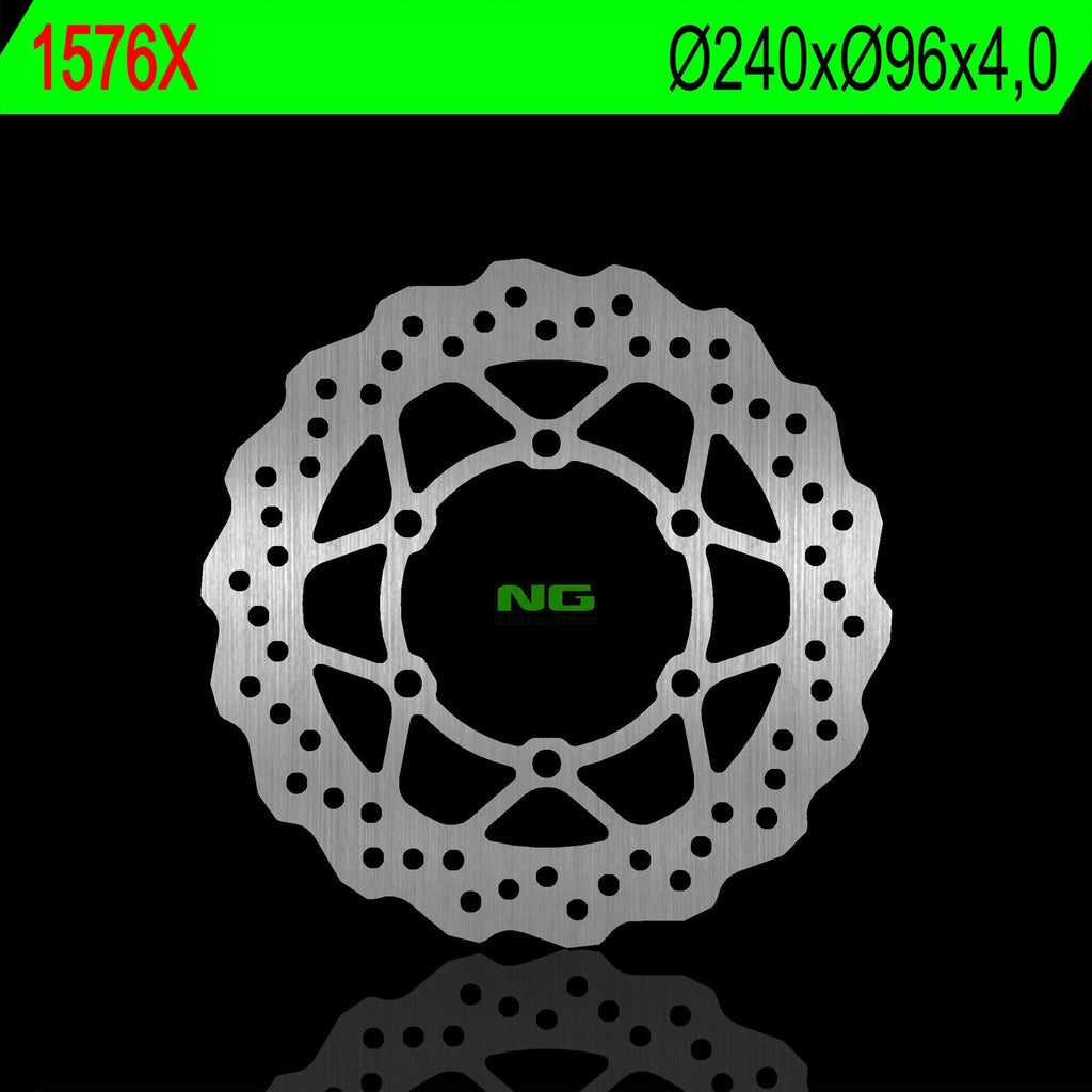 NG BRAKES NG1576X brake disc