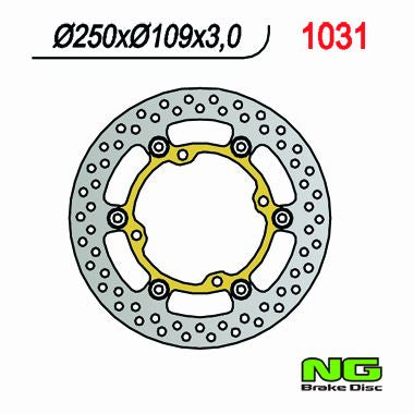 NG BRAKES NG1031 brake disc