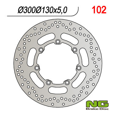 NG BRAKES NG102 brake disc