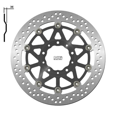 NG BRAKES NG1633G brake disc
