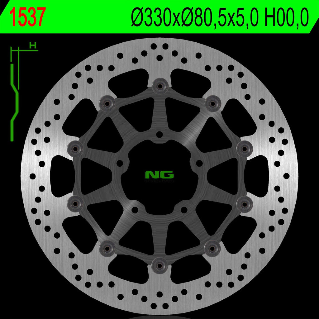 NG BRAKES NG1537 brake disc