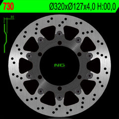 NG BRAKES NG730 Front Brake Disc – HUSABERG FE S