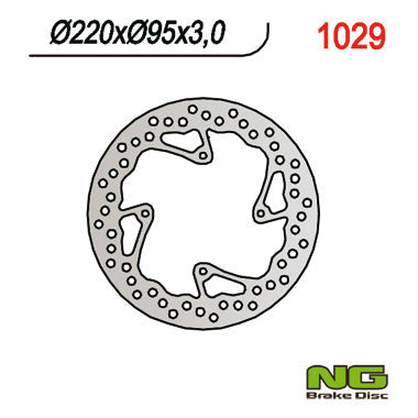 NG BRAKES NG1029 brake disc