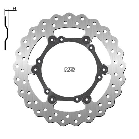 NG BRAKES NG1725X brake disc