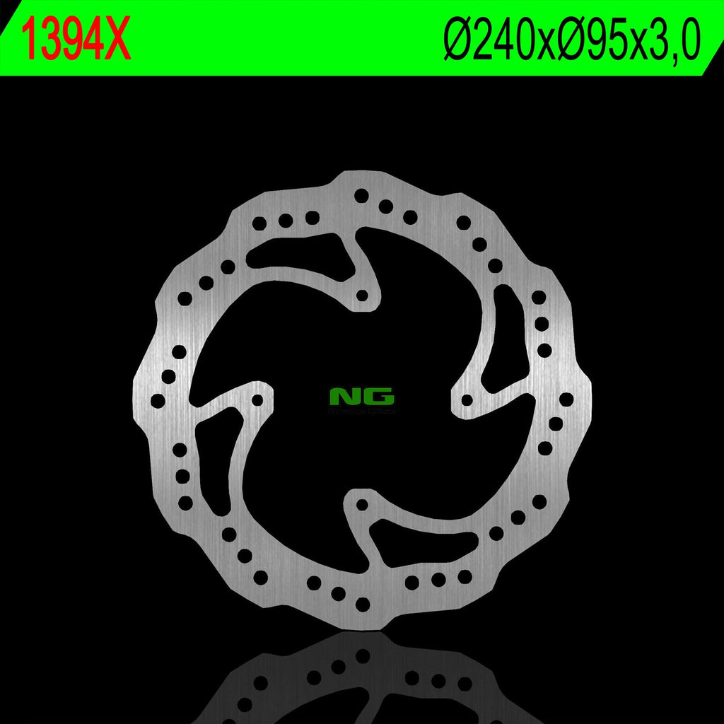 NG BRAKES NG1394X brake disc
