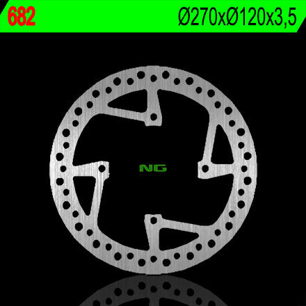 NG BRAKES NG682 brake disc
