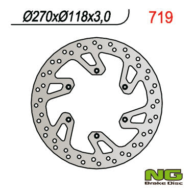 NG BRAKES NG719 brake disc