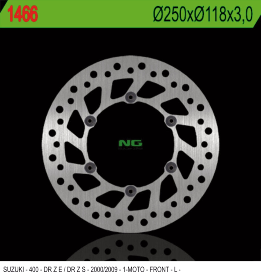 NG BRAKES NG1466 brake disc