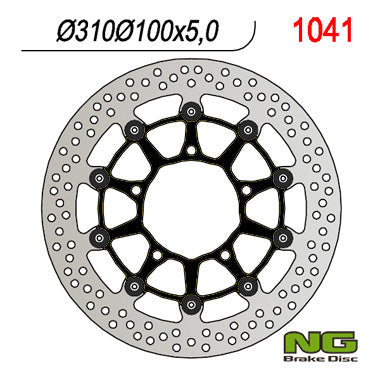 NG BRAKES NG1041 brake disc