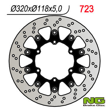 NG BRAKES NG723 brake disc