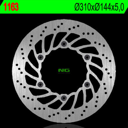 NG BRAKES NG1163 brake disc
