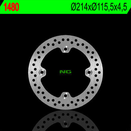 NG BRAKES NG1480 brake disc