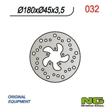 NG BRAKES NG032 brake disc