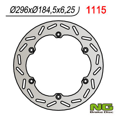 NG BRAKES NG1115 brake disc