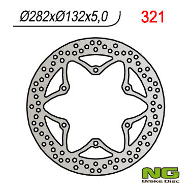 NG BRAKES NG321 brake disc
