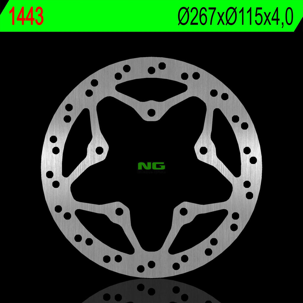 NG BRAKES NG1443 brake disc