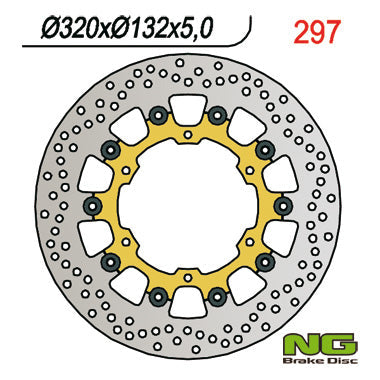 NG BRAKES NG297 brake disc