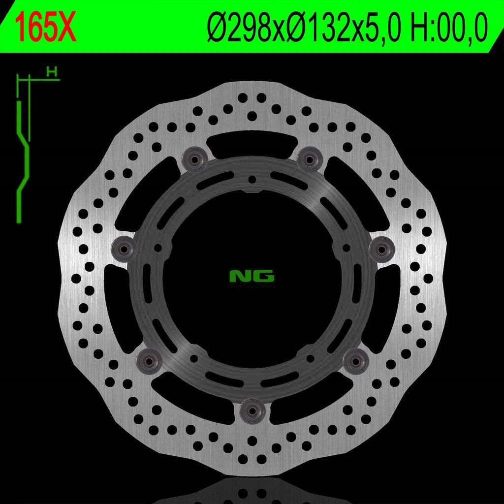 NG BRAKES NG165X brake disc