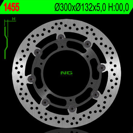 NG BRAKES NG1455 brake disc