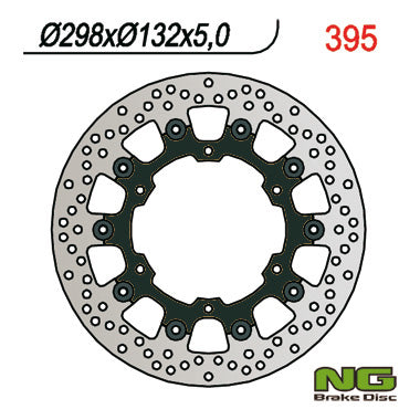 NG BRAKES NG395 brake disc