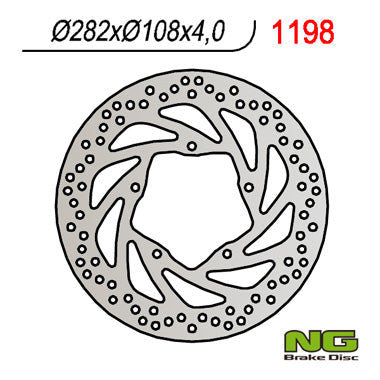 NG BRAKES NG1198 brake disc