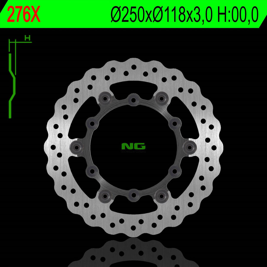 NG BRAKES NG276X brake disc