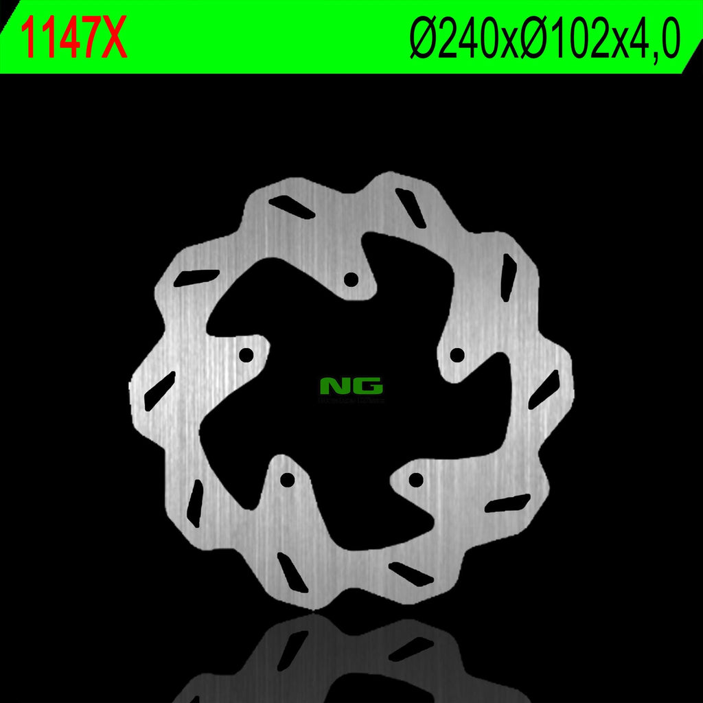 NG BRAKES NG1147X brake disc