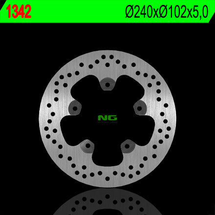 NG BRAKES NG1342 brake disc